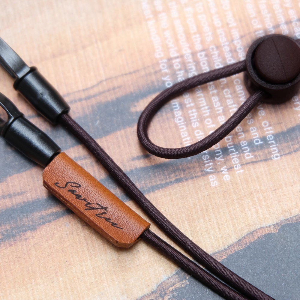 สายคล้องแมส สลักชื่อคุณ ที่Tagหนังได้  แนวMinimal สี Brown สีน้ำตาลวินเทจ - รูปที่ 2