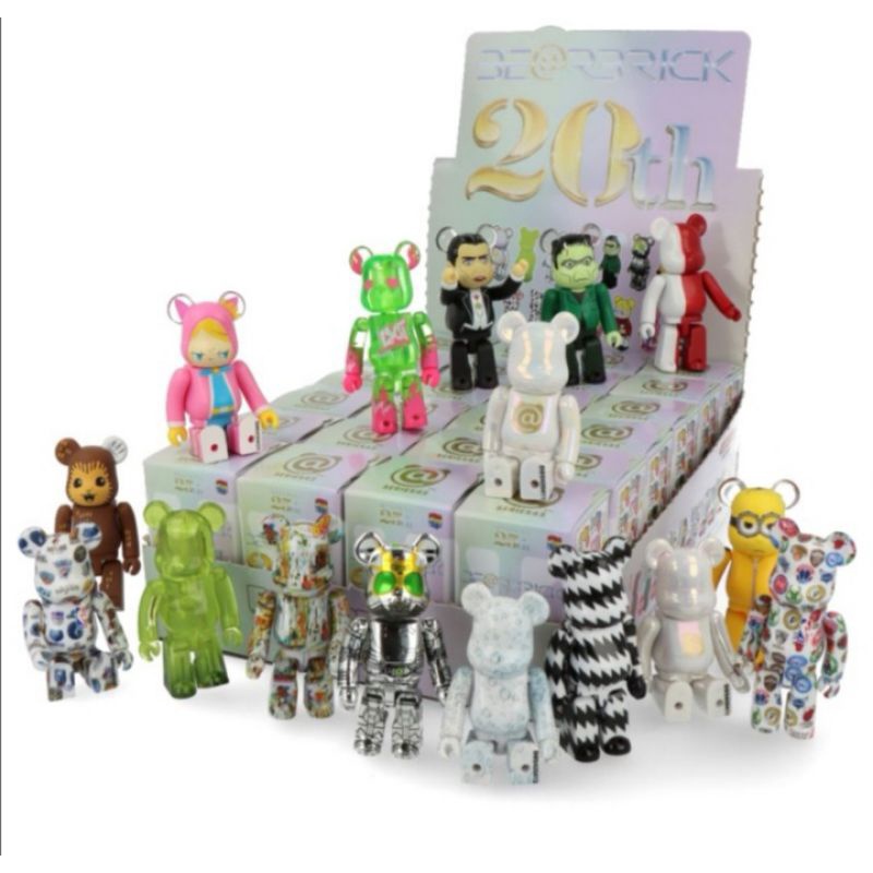 Bearbrick 100 ความสูง 7cm Serie42พร้อมส่ง (blind box)ของแท้ขายเป็นกล่อง ...