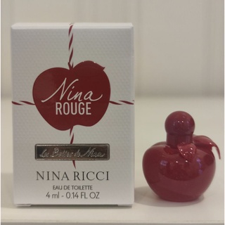 Mini 💮 Nina Ricci Les Belle De Nina Rouge EDT 4ml น้ำหอมมินิ น้ำหอมขนาดพกพาแท้💯