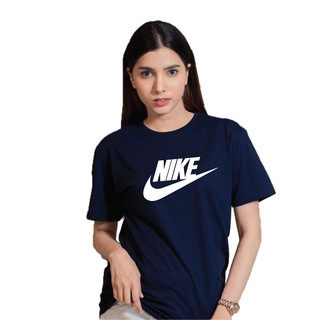 เสื้อ Nike (สีกรม) เสื้อยืดแฟชั่น เสื้อคอกลม ผ้าcotton Fully comb 100% สวมใส่ได้ทั้งหญิงและชาย