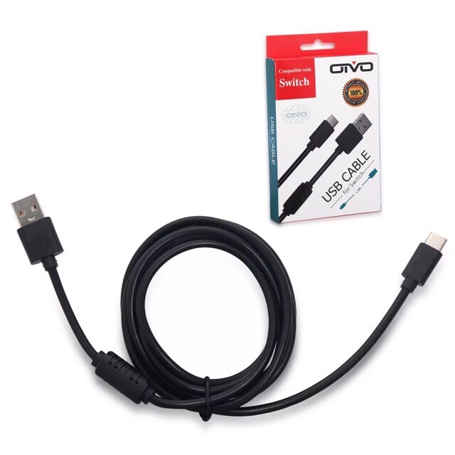 OIVO สายชาร์จ USB Nintendo Switch (USB Cable for Nintendo Switch)(สาย USB Switch)(OIVO Nintendo Switch USB Type-C Cable)