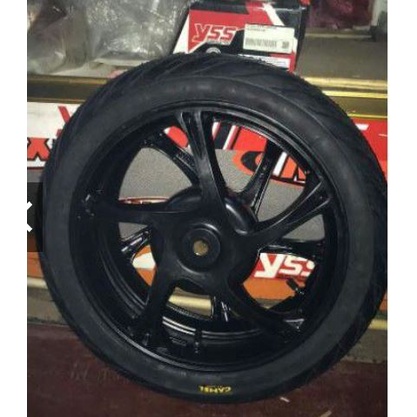 MAX แมกซ์ขอบ 14” 17" ใช้ได้กับรถ Fino ฟีโน่ mio มีโอ nouvo นูโว ล้อและยาง พร้อมลูกปืน