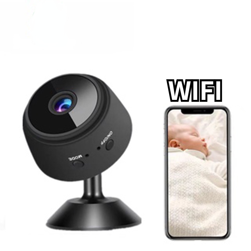 ร้านไทย กล้องวงจรปิดไร้สาย round camera WiFi Mini กล้อง HD 108P สองล้า ...