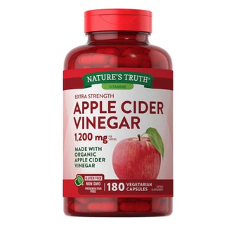 Nature's Truth Apple Cider Vinegar 1200 mg, 180 Capsules