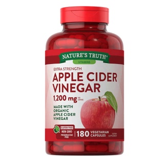 Natures Truth Apple Cider Vinegar 1200 mg, 180 Capsules