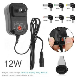 อะแดปเตอร์ชาร์จ Ac / Dc Power Adapter 5 / 6 / 9v / 12v