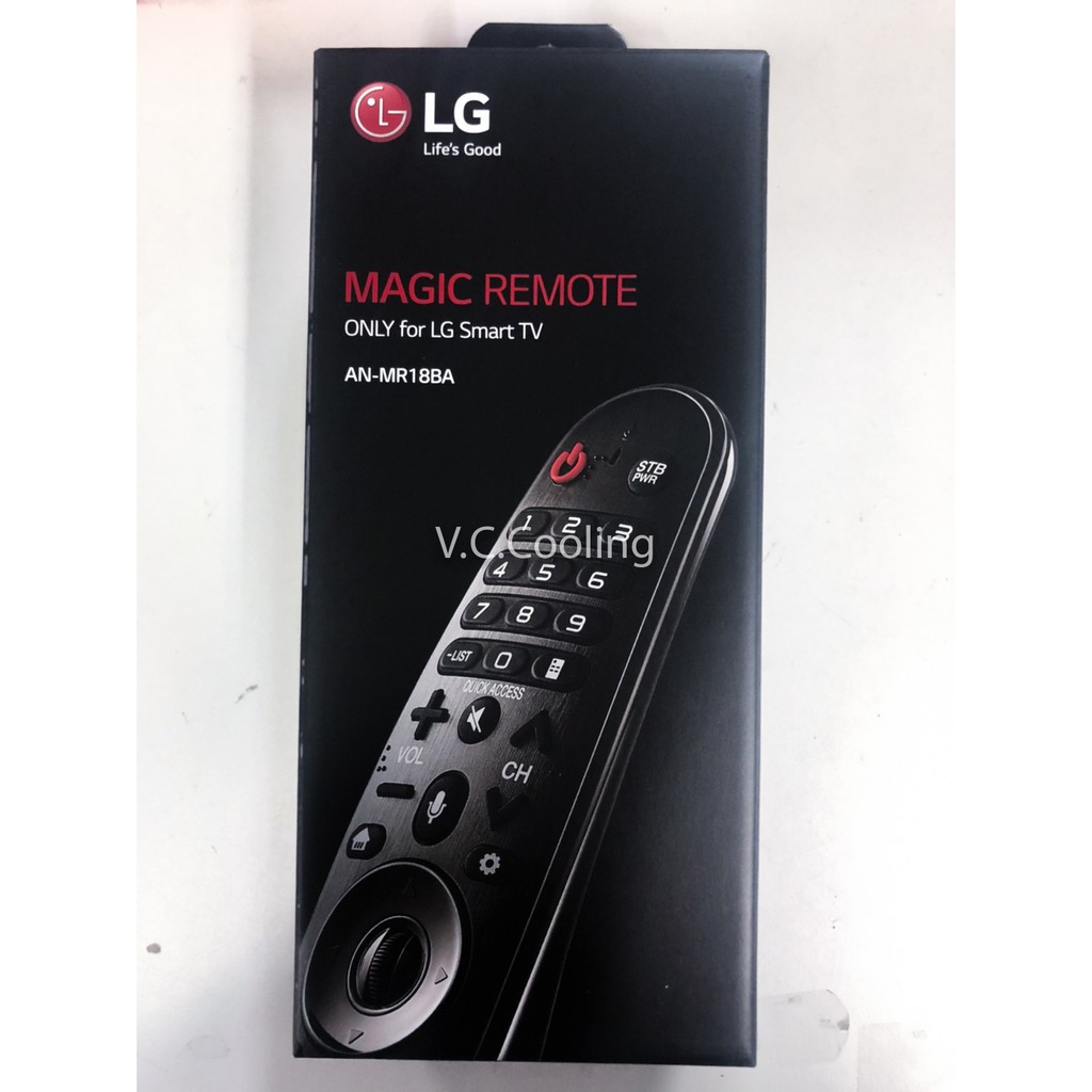 LG - รีโมททีวี Magic Remote - AN-MR18BA (Part AKB75375501 / AKB75455301 / AKB75075301) ใช้ได้กว่า 29 รุ่นทีวี เช่น