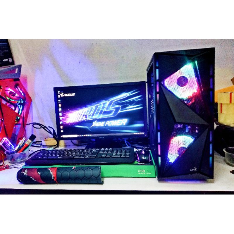 🔰คอมมือสองเล่นเกม ครบชุด🔰Core i3 3220/ram 8/Gtx650 /ssd120G/Hdd500/✔️