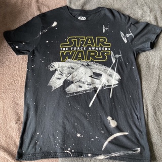 ย้อนยุคSTAR WARS THE FORCE AWAKE : เสื้อยืดวินเทจ เสื้อยืด เสื้อยืดมือสอง USA เสื้อวินเทจ เสื้อมือสองS-5XL