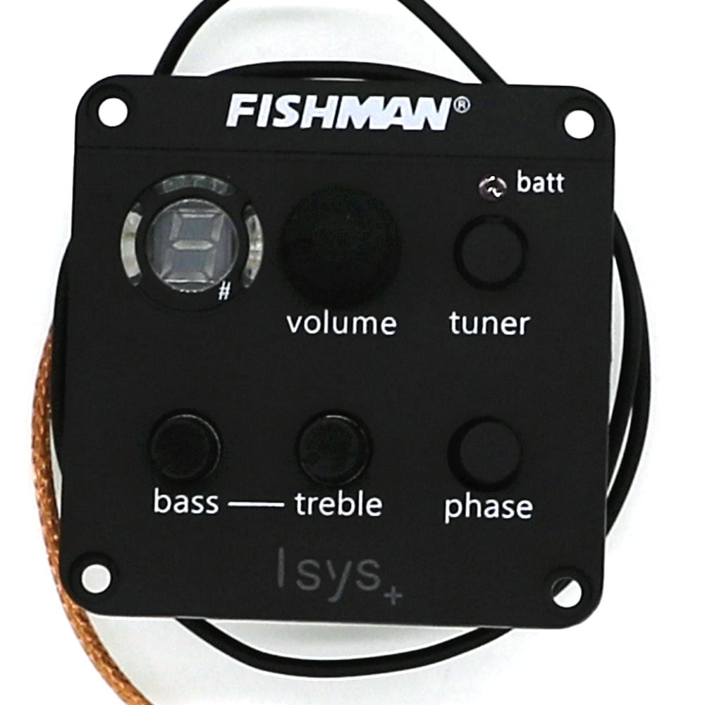 fishman isys+onboard preamps pickup box สําหรับกีตาร์ไฟฟ้า/อะคูสติก eq ...
