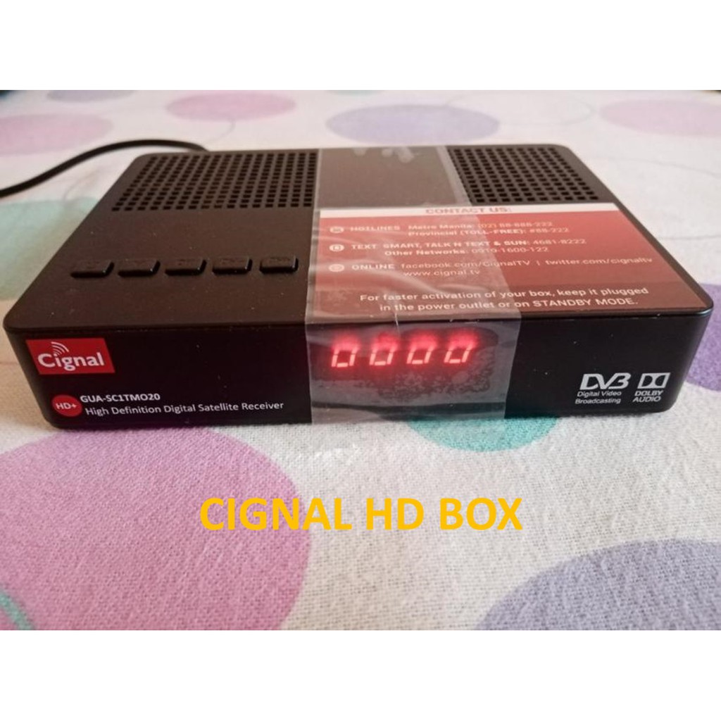 cignal tv box