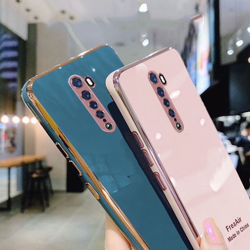 พร้อมส่งเคสโทรศัพท์มือถือซิลิโคนชุบทองป้องกันรอยสําหรับ Oppo Reno 2 2F ...