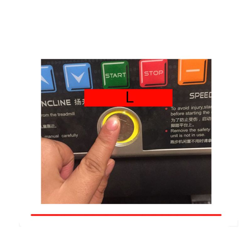 Poop สวิตช์ล็อกลู่วิ่งแม่เหล็ก เพื่อความปลอดภัย อุปกรณ์เสริม สําหรับเครื่องวิ่งออกกําลังกาย - รูปที่ 2