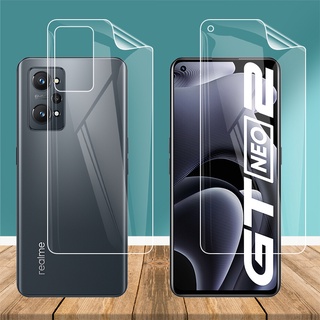 ฟิล์มไฮโดรเจล TPU นิ่ม แบบใส บางพิเศษ สําหรับ Realme GT Neo2 Neo 2 GT2 Pro 5G