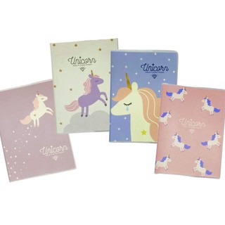 สมุดโน้ตขนาด ลายยูนิคอร์น Unicorn  Notebook Stationery Office School Supplier