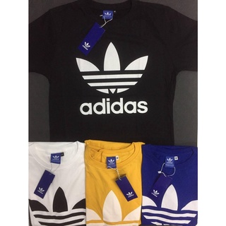 เสื้อยืด Adidas เสื้อยืดอดิดาส เสื้อยืดคอกลม อดิดาส แขนสั้น เสื้อผ้าแฟชั่น ชาย -หญิง มีไซส์ งานป้าย ผ้าคอตตอน รหัส