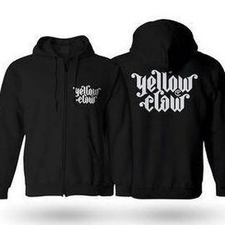 Bf เสื้อกันหนาว เสื้อฮู้ดดี้ จัมเปอร์ แบบสวมหัว ลาย Yellow Claw 2 Distro สําหรับผู้ชาย ของขวัญวาเลนไทน์ JZ