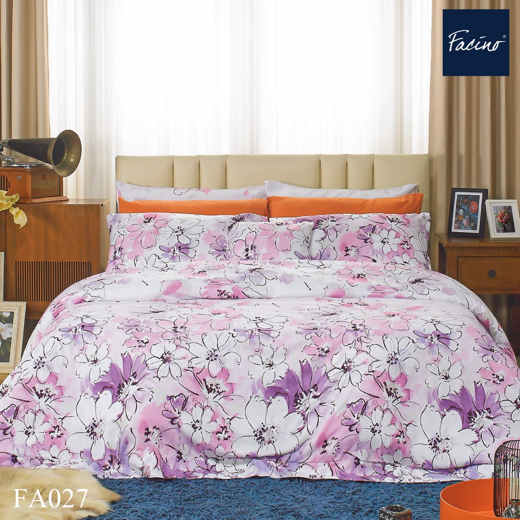 Facino ชุดผ้าปูที่นอน 5 ฟุต 5 ชิ้น MIX & MATCH  (ไม่รวมผ้านวม) ผ้านุ่มมาก