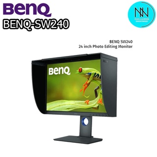 MONITOR (จอมอนิเตอร์) BENQ SW240 24.1" IPS 60Hz + ฮูดบังแสงรบกวนสำหรับจอแต่งภาพ BenQ SW240 BNQ-SW240+SH240