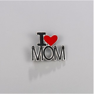 พร้อมส่งคะ เข็มกลัดคนท้อง น่ารักๆ (I Love Mom)