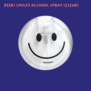 สเปรย์แอลกอฮอล์หน้ายิ้ม PEERS SMILEY ALCOHOL SPRAY (สีใส)