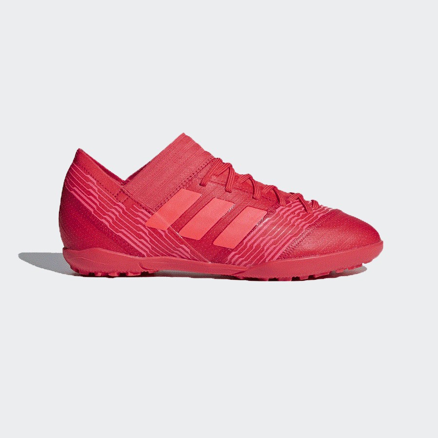 Adidas รองเท้าฟุตบอลเด็ก / ร้อยปุ่มเด็ก Nemeziz Tango 17.3 TF Junior | Real Coral/Red Zest/Real Coral ( CP9238 )