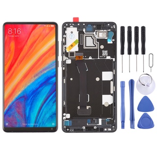 Xiaomi อะไหล่หน้าจอ LCD และดิจิไทเซอร์ พร้อมกรอบ สําหรับ Xiaomi MI Mix 2S