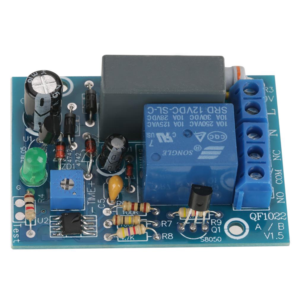220/230V Adjustable Timer Delay Turn On/Off Switch Time Relay Module Hot im 1PC.