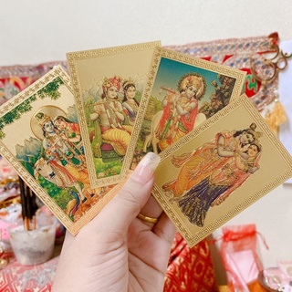 แผ่นละ 10 บาทแผ่นทองมหาเทพมหาเทวี ทำพิธีแล้วจากปูเน่ประเทศอินเดีย