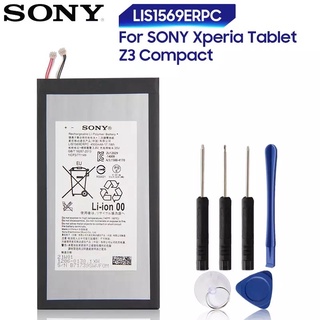 แบตเตอรี่LIS1569ERPCสำหรับSONY Xperia Z3แท็บเล็ตขนาดกะทัดรัดSGP611 SGP621ของแท้แท็บเล็ตแบตเตอรี่