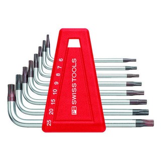 PB Swiss Tools ประแจแอล หัวท๊อกซ์ ขนาด T6 - T25 ( 8 ตัวชุด ) รุ่น PB 410H 6-25