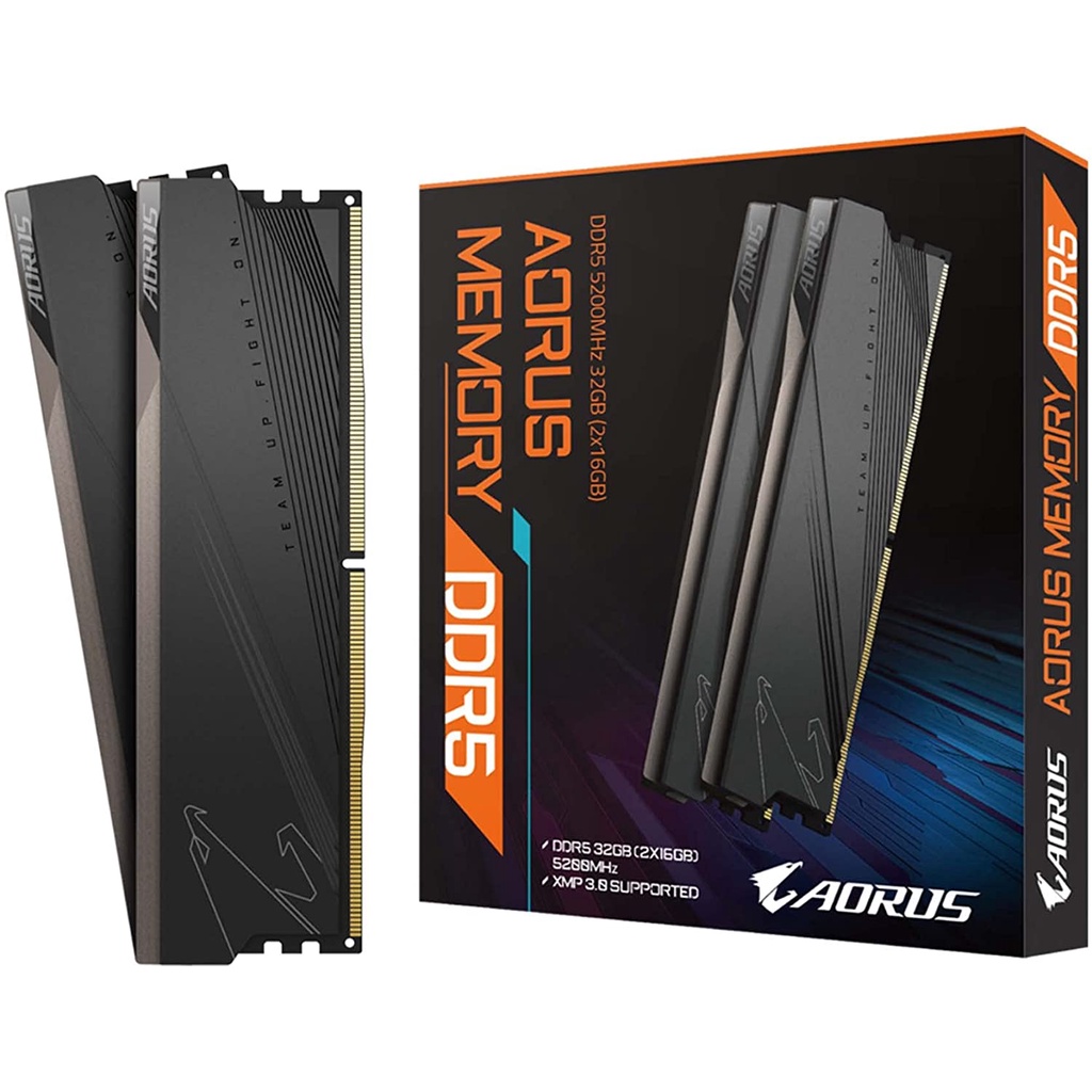 RAM AORUS Memory GP-ARS32G52D5 DDR5 32GB (2x16GB) 5200MHz - Black