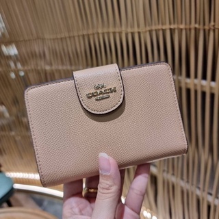 COACH 6390 MEDIUM CORNER ZIP WALLET