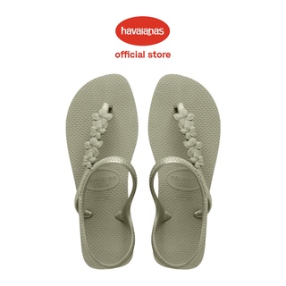 Havaianas รองเท้าแตะ สีเขียวยูก้า สําหรับผู้หญิง