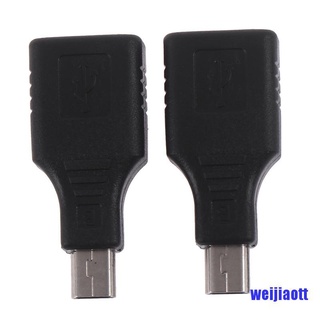 [Qwett] Usb 2.0 Female To Mini Usb Male Plug Otg อะแดปเตอร์แปลงปลั๊กเสียบ Otg เชื่อมต่อ Nmm