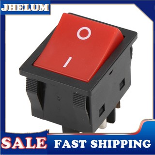 [JHELUM] สวิตช์เครื่องเชื่อมไฟฟ้า อลูมิเนียม ขนาดเล็ก 30A 125 250V 4Pin