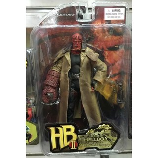 firstbuy_โมเดลฟิกเกอร์ Mezco HELLBOY พร้อมอุปกรณ์เสริม ขนาดสูง 18 ซม. ของสะสม ตั้งโชว์ (งานเกรด)