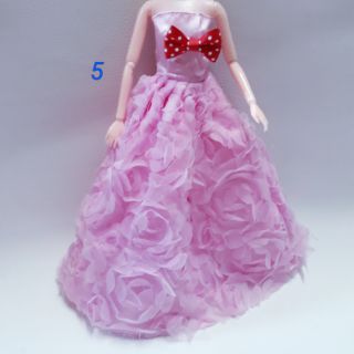 ชุดกระโปรงตุ๊กตา ลูกไม้ครึ่งรอบด้านหน้า มีสินค้าพร้อมส่ง  #BB069