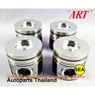 ลูกสูบรถยยนต์ ยี่ห้อ ART รุ่น SDT  สำหรับ ISUZU TFR ปี 05 , ISUZU  DMAX 2.5 #4JK1  ( 1เซต4สูบ )