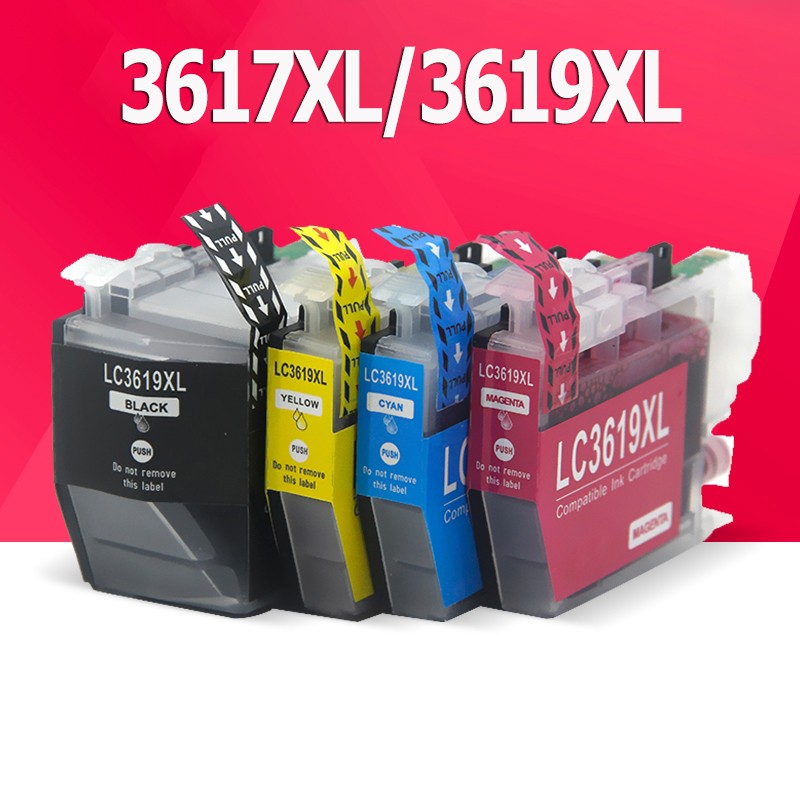 LC 3619 LC 3617 หมึก LC 3619XL LC 3617XL สีดำ LC3619XL LC3617XL ตลับหมึกเข้ากันได้สำหรับ Brother MFC