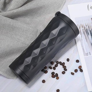 Black 3D water bottle กระบอกน้ำสแตนเลส 3 มิติ