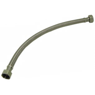 สายถักชักโครก สแตนเลส ½” (4 หุน) x 5/8” (5 หุน) SBT-267