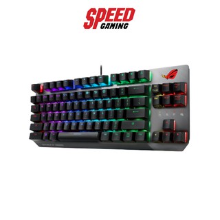 ASUS GAMING KEYBOARD (คีย์บอร์ดเกมส์มิ่ง)  WIRED MECHANICAL RGB ROG STRIX SCOPE NX TKL RD By Speed Gaming