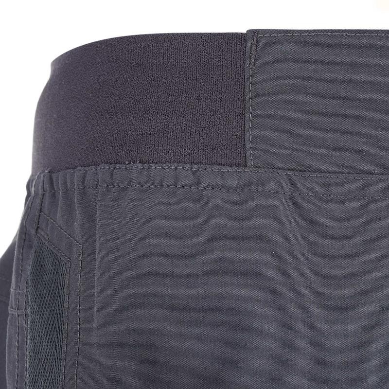 กางเกงขายาวผู้ชายเดินป่า NH100 สีเทา Men s hiking trousers NH100 thumbnail 8