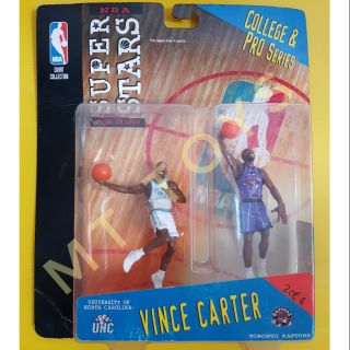 Figure NBA Super Star College &amp; Pro Series : Vince Carter งาน Mattel แท้