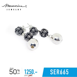 Memorine Jewelry ต่างหูเงินแท้ 925 : SER665