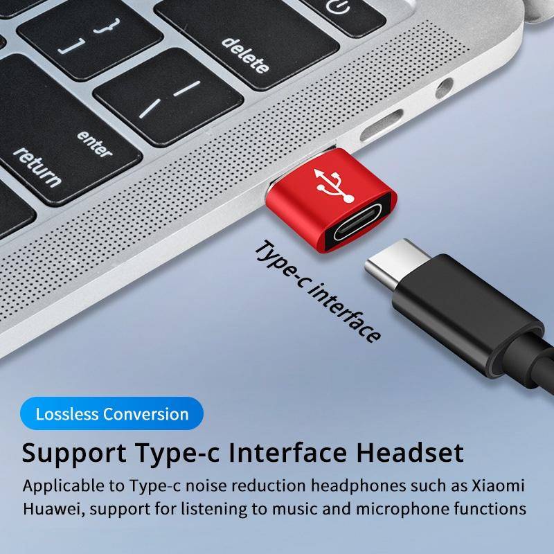 อะแดปเตอร์แปลงข้อมูล USB 3.0 เป็น USB C ตัวผู้ เป็น Type-C ตัวเมีย OTG OTG
