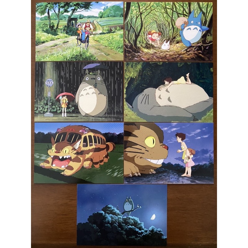 My Neighbor ToToRo ☔️ Studio Ghibli Postcard