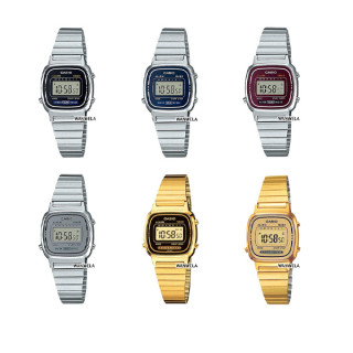 [ใส่โค้ดลดเพิ่ม] ของแท้ นาฬิกาข้อมือ Casio รุ่น LA670 (LA670WA / LA670WGA) ประกันศูนย์ CMG