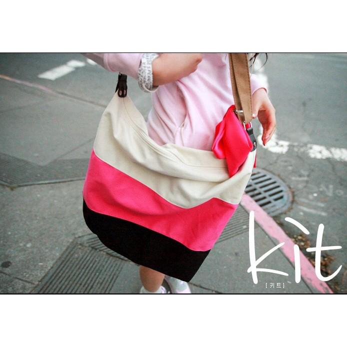 miumiubag(MI166)-D1กระเป๋าผ้าRainbow🎀